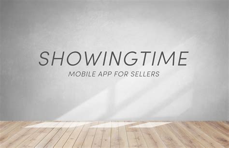Showingtime Mobile App For Sellers