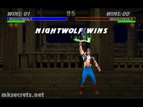 Mortal Kombat 3 Fatality 2 Nightwolf YouTube
