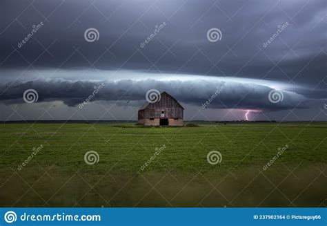 Prairie Storm Clouds Stock Photo Image Of Nature Beautiful 237902164