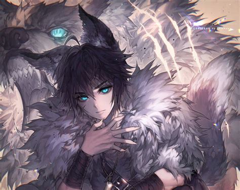 The Monster Inside Me Anime Art Beautiful Anime Fantasy Werewolf Anime