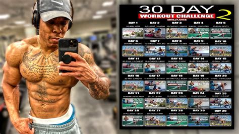 30 Day At Home Workout Plan No Equipment And No Rest