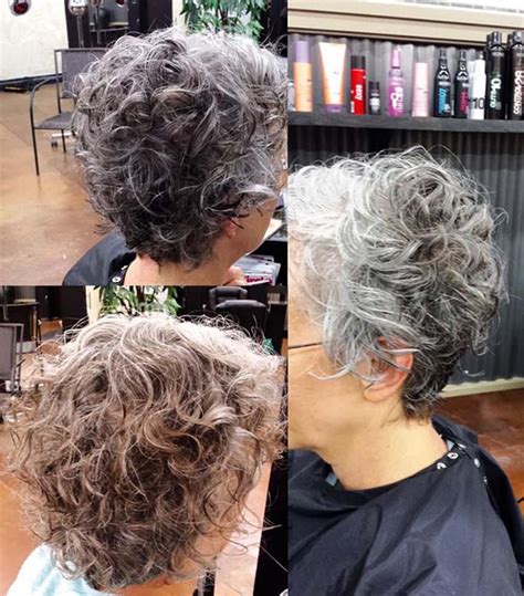 Hairstyles for frizzy gray hair. 47 Stylish Short Curly Hair Styles For Women to Try out 2020