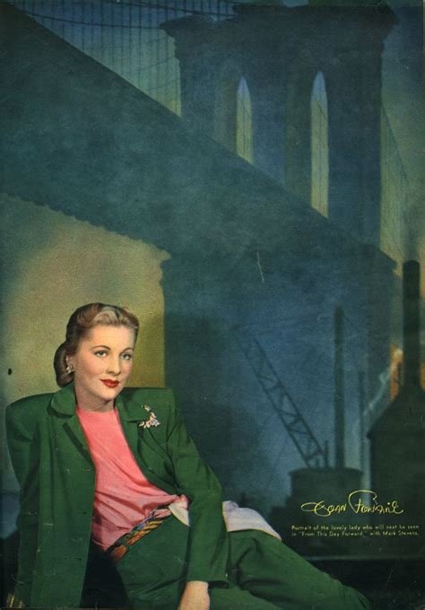 Joan Fontaine Mag Pic Old Hollywood Movies Old Hollywood Olivia De Havilland