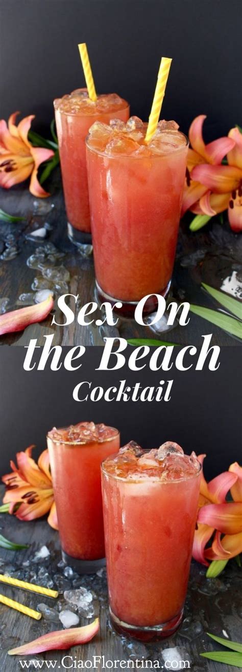 Sex On The Beach Cocktail Recipe Ciaoflorentina