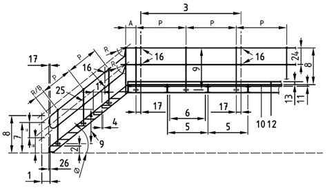 1910.25 (b) (3) stairs have uniform riser heights and tread depths between landings; Steel Grating Stair Treads and Flooring for Industrial Application