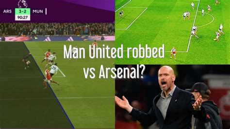 Man United V Arsenal Offside Goal Controversy Zinchenko And Nketiah