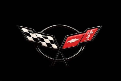 47 Corvette Logo Wallpaper