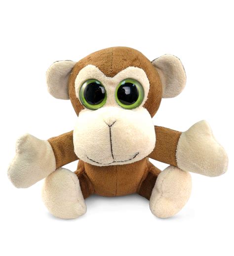 Buy Dollibu Plush Monkey Stuffed Animal Soft Fur Huggable Big Eyes