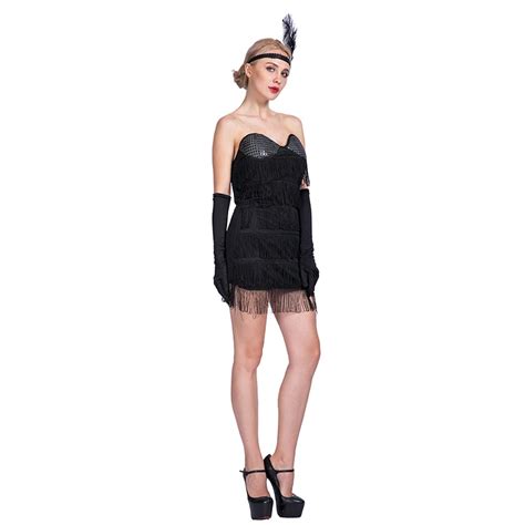 flapper ladies 20s 1920s fancy dress women sexy flapper costume for adults buy 1920s costume