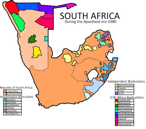 Bantustans In South Africa By Robo Diglet