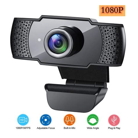 Full Hd Real 1080p Webcam With Built In Microphone Usb Web Cam