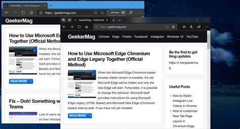 How To Enable Microsoft Edge Chromium And Edge Legacy Together Itechguide