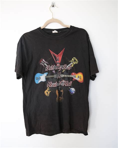 Rock N Roll T Shirt Vintage Rock T Shirt Vintage Te Gem