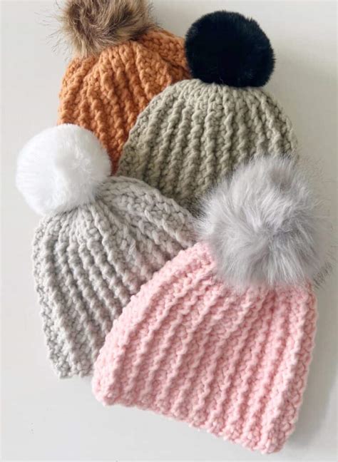 Crochet Back Loop Mesh Stitch Hat Daisy Farm Crafts