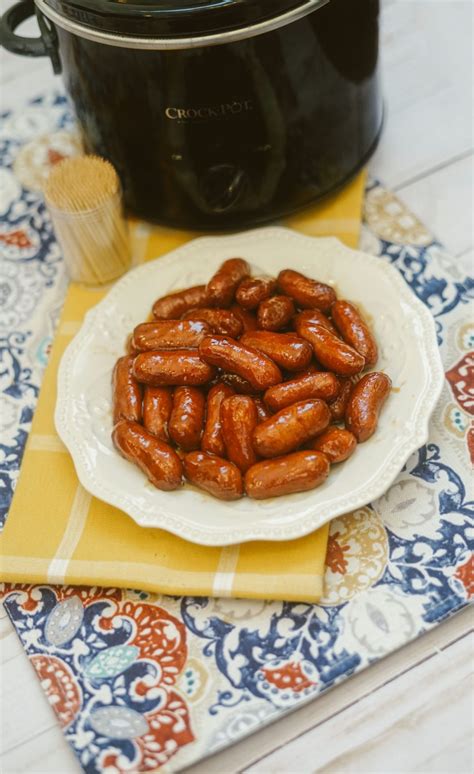 Little Smokies with Grape Jelly and BBQ Recipe