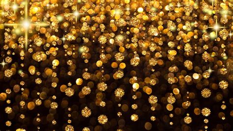 1920x1080px 1080p Free Download Gold Glitters Bokeh Lights Gold Hd