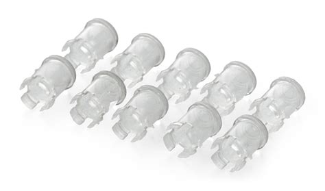 Led Holder 5mm Nylon Long Transparent 10pcs Botland Robotic Shop