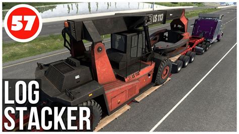 Ats Log Stacker Forestry Machinery Dlc American Truck Simulator