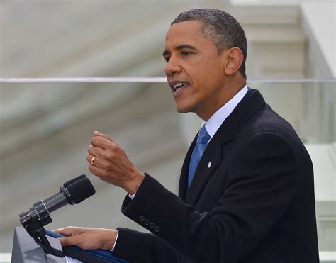 President Obama Takes Second Oath Of Office At Inauguration The