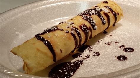This Chocolate Crepe Was Produced By A Culinary I Group Chocolate