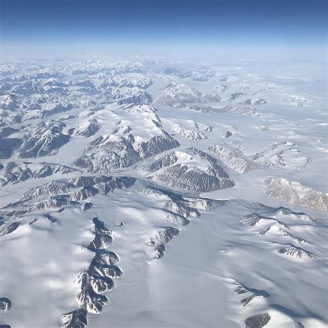View Of The Ellesmere Island In Northern Canada Taken A Year Ago