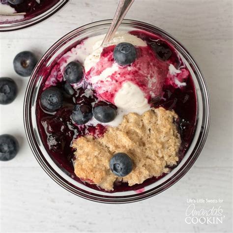 It is quick to come together and tastes as great as grandma's if you are an apple lover like myself than you are in seventh heaven and tickled pink. This Blueberry Cobbler has fresh, ripe blueberries with a ...