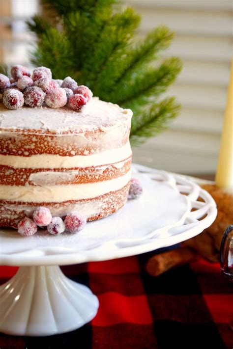 Gingerbread Cake With Holiday Spiced Cream Cheese Frosting Jordans