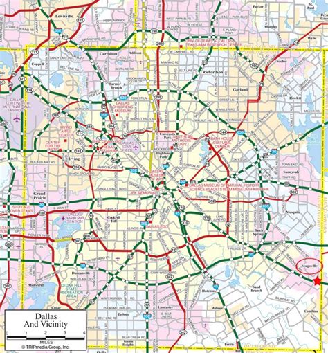 Printable Map Of Dallas Fort Worth Metroplex Printable Maps