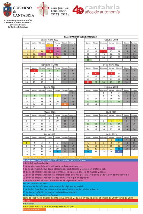 Publicado El Calendario Escolar Para El Curso 2022 2023 Noticia
