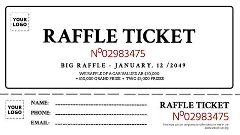 raffle tickets free doctemplates hot sex picture