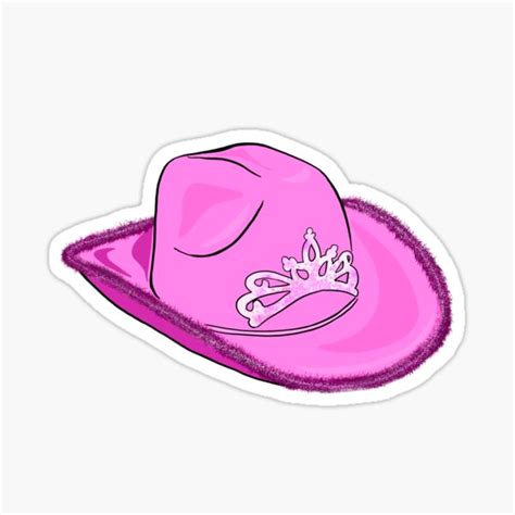 Aesthetic Pink Cowgirl Hat Vlrengbr