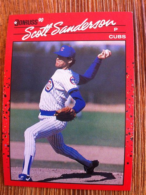 Scott Sanderson Baseball Cards Old Baseball Cards Baseball