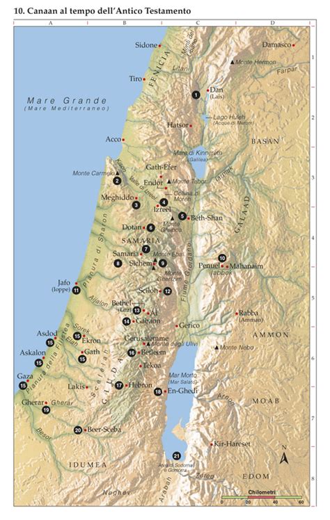 Dichiarazione cookie e note legali. 10. Canaan al tempo dell'Antico Testamento
