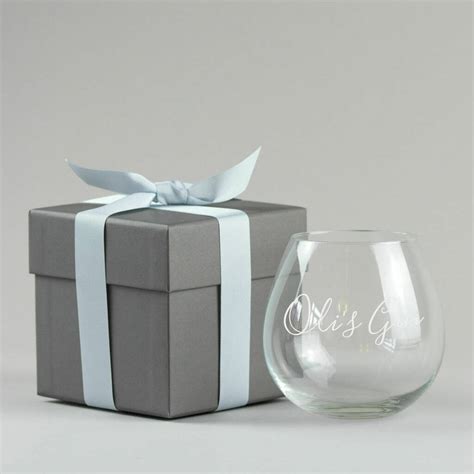 Stemless Gin Glass By Oh So Cherished