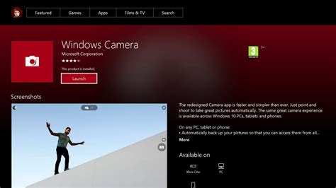 Windows Camera Appears On Xbox One And It Supports Kinect Windows