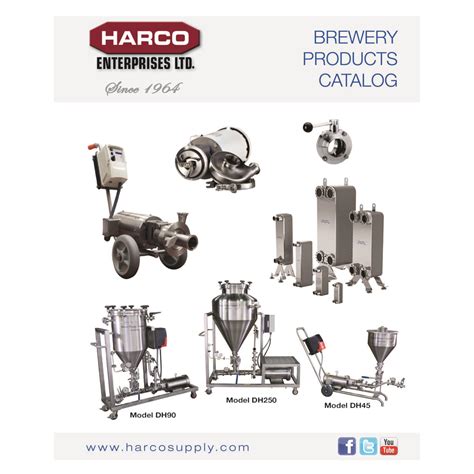 Sanitary Processing Equipment Catalogs Harco Supply Ontario