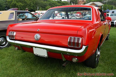 1966 Mustang Coupe Rear Right Picture