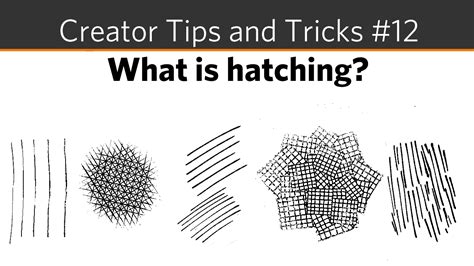 Creator Tips And Tricks 12 Hatching And Cross Hatching Gc Blog