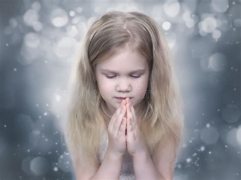201 Little Angel Girl Praying Stock Photos Free And Royalty Free Stock