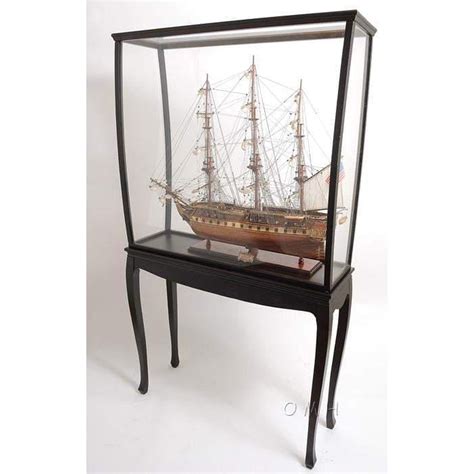 Buy Uss Constitution Large With Floor Display Case Adama Model Ships
