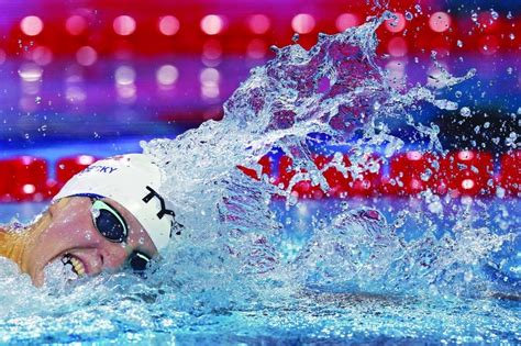 Ledecky Wins 400m Free With Room To Improve At Worlds Gulf Times