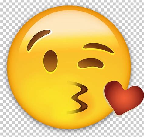 Emoji Love Kiss Emoticon Text Messaging Png Clipart Art