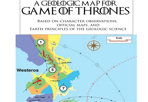 Game Of Thrones Geologic Map Georneys Agu Blogosphere