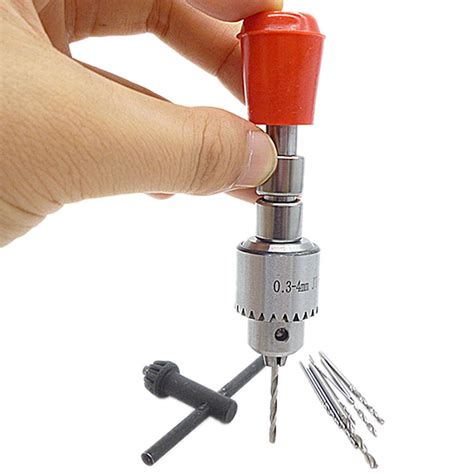 10pcs Mini Micro Hss Twist Drill Bit Set 0 6mm 2mm Model Craft Rotary
