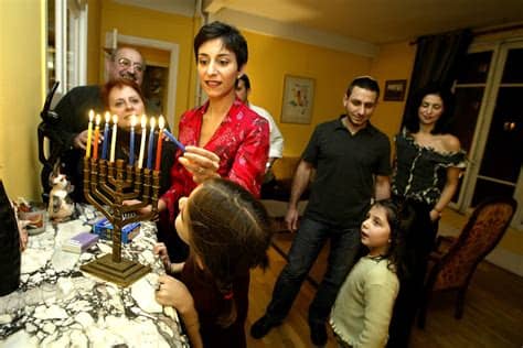 It usually falls in late november or december. HANUKKAH
