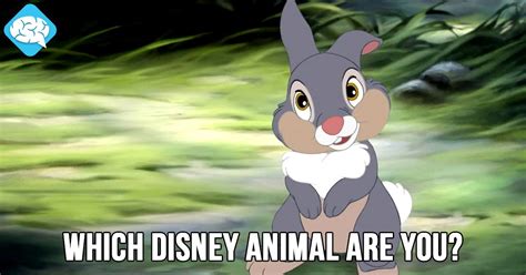 I Am Thumper The Rabbit Which Disney Animal Are You Say Something