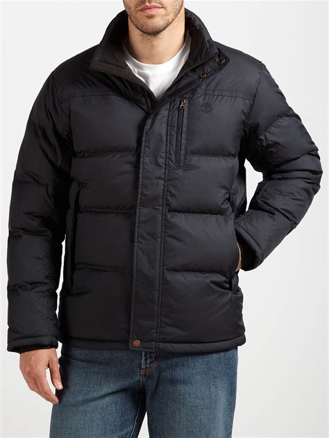 Timberland Synthetic Reedville Down Jacket In Black For Men Lyst