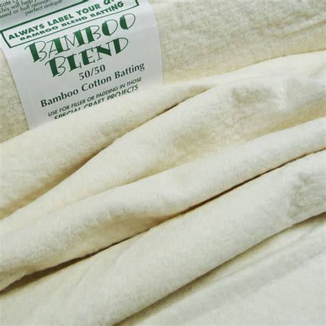 Billow Fabrics ~ Quality Cotton And Bamboo Blend Wadding For Quilting