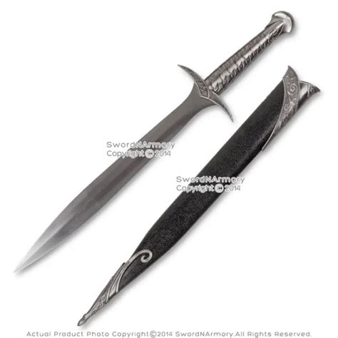 26and Fantasy Middle Earth Sting Dagger Short Sword With Scabbard 2698