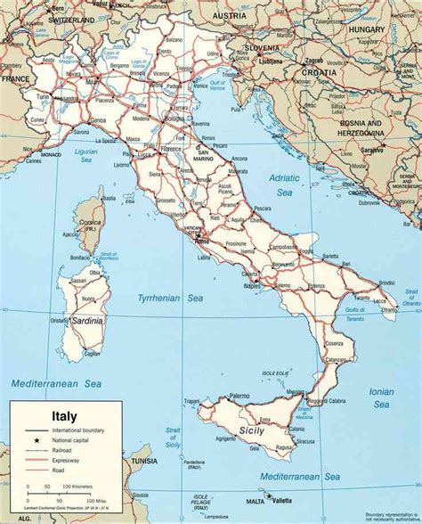 Carte Routi Re Italie Vacances Arts Guides Voyages
